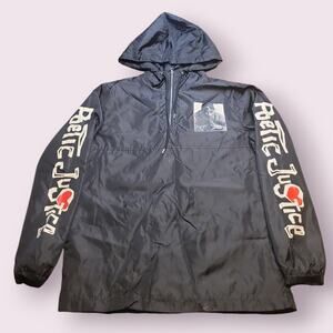 Chemistry Tupac Poetic Justice Windbreaker Jacket M EUC